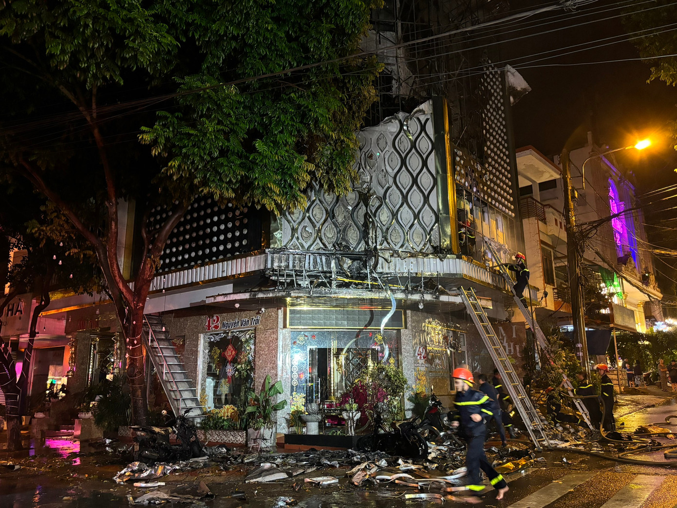 Hiện trường vụ cháy