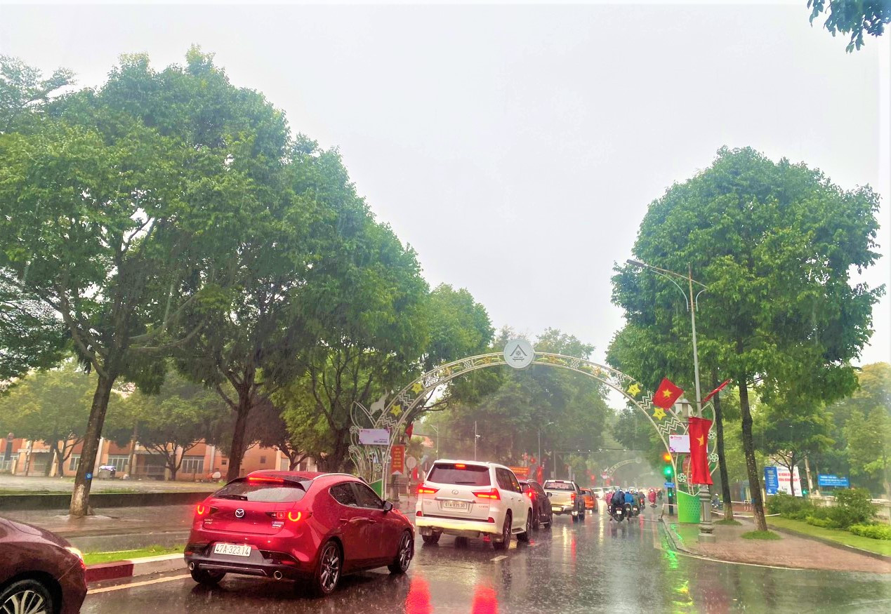 Theo dự báo, trong đêm 31/8 và ngày 1/9, Đắk Lắk sẽ có mưa Theo dự báo, trong đêm 31/8 và ngày 1/9, Đắk Lắk sẽ có mưa