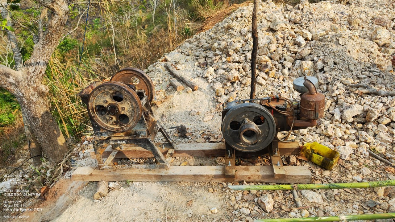 Phương tiện phục vụ cho việc khai thác vàng