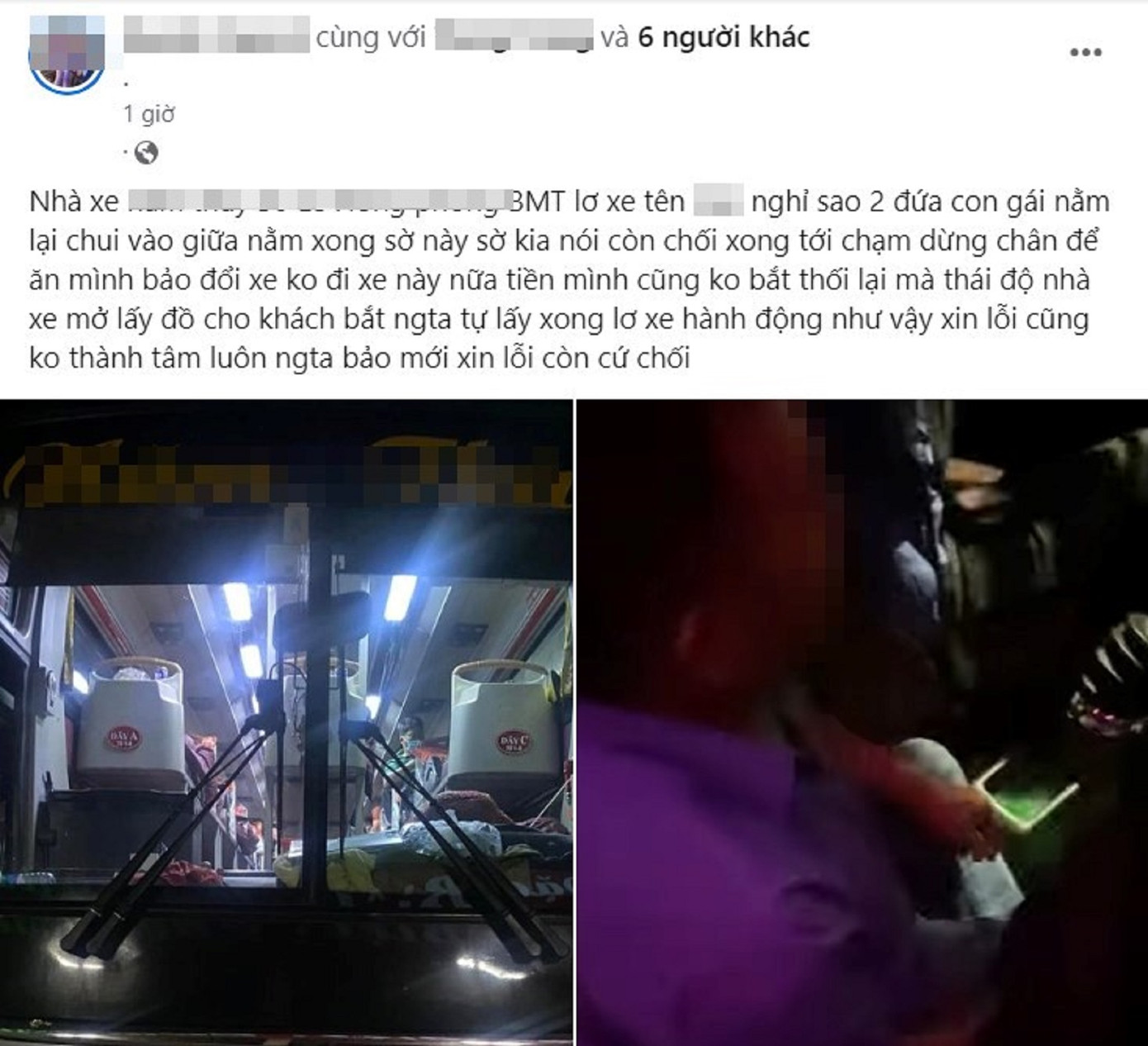 Vụ việc được chị Q. chia sẻ lên mạng xã hội facebook Vụ việc được chị Q. chia sẻ lên mạng xã hội facebook