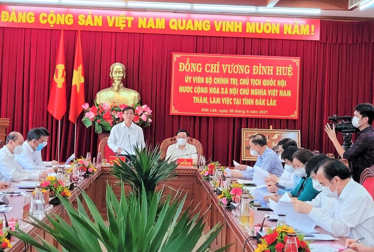 Bí thư Tỉnh ủy Đắk Lắk Nguyễn Đình Trung kiến nghị trung ương đầu tư cao tốc