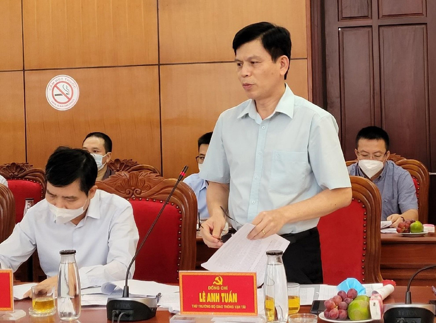 Thứ trưởng Bộ Giao thông Vận tải Lê Anh Tuấn thông tin về việc đầu tư các tuyến cao tốc