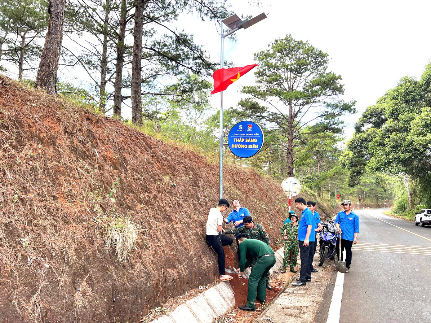Công trình mang dấu ấn của tuổi trẻ tỉnh Đắk Nông. Ảnh: Hồng Thắm