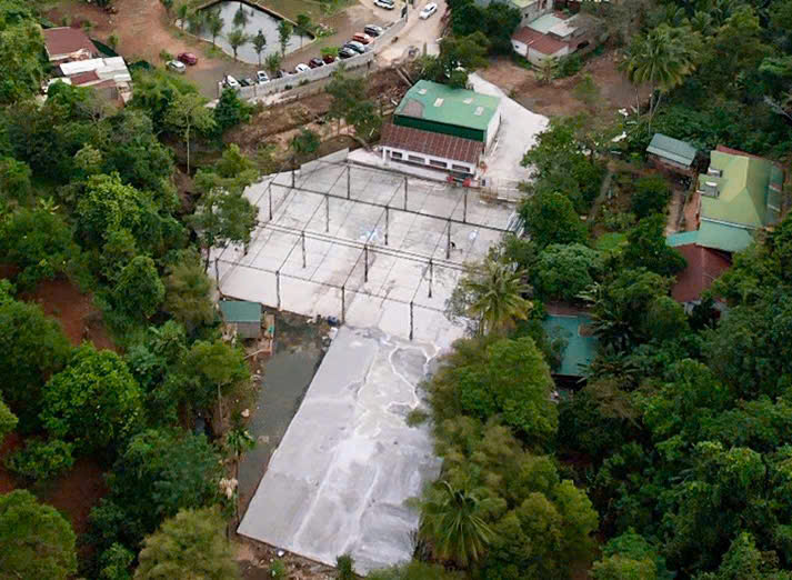 UBND TP Buôn Ma Thuột kiên quyết xử lý các công trình Pickleball vi phạm. Ảnh: Tâm An