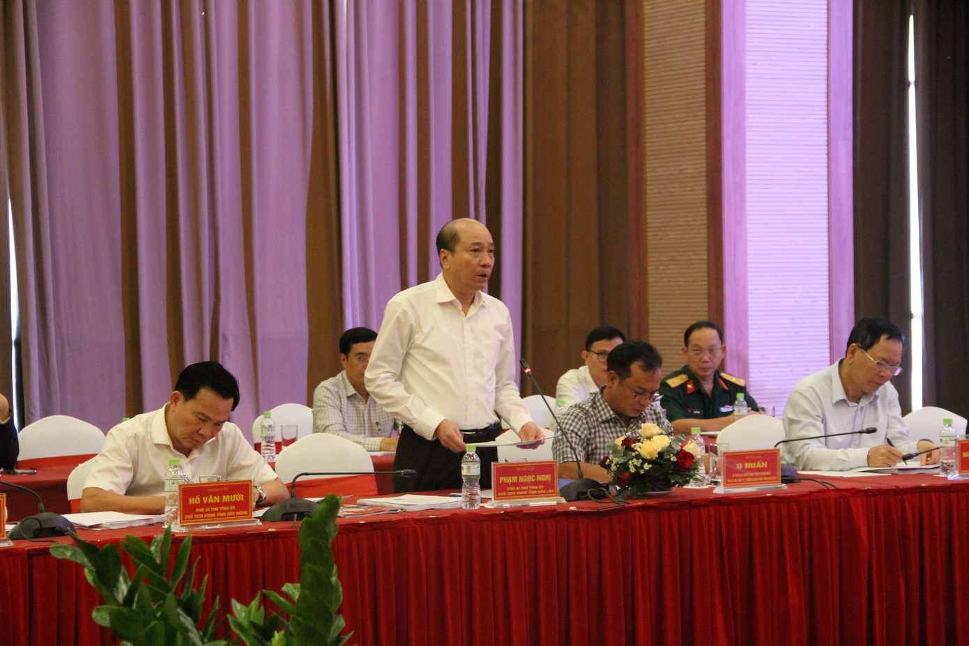 Ông Phạm Ngọc Nghị, Chủ tịch UBND tỉnh Đắk Lắk thông tin về địa phương Ông Phạm Ngọc Nghị, Chủ tịch UBND tỉnh Đắk Lắk thông tin về địa phương