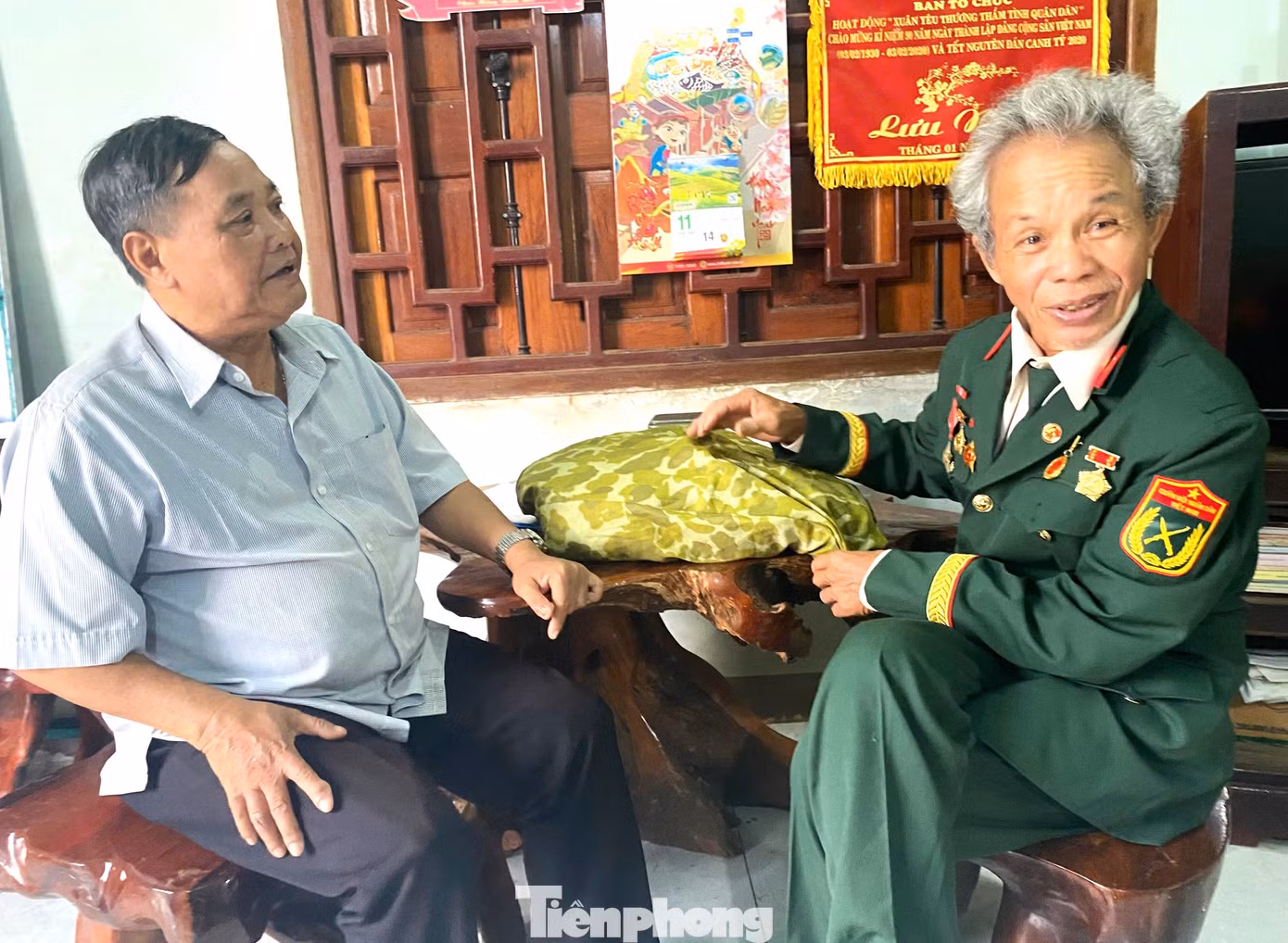 Ông Nguyễn Văn Thí chia sẻ về những năm tháng chiến đấu vì độc lập dân tộc.