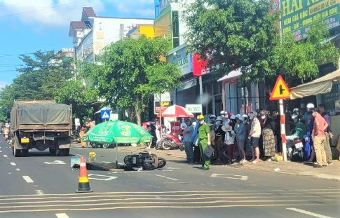 Hiện trường vụ tai nạn