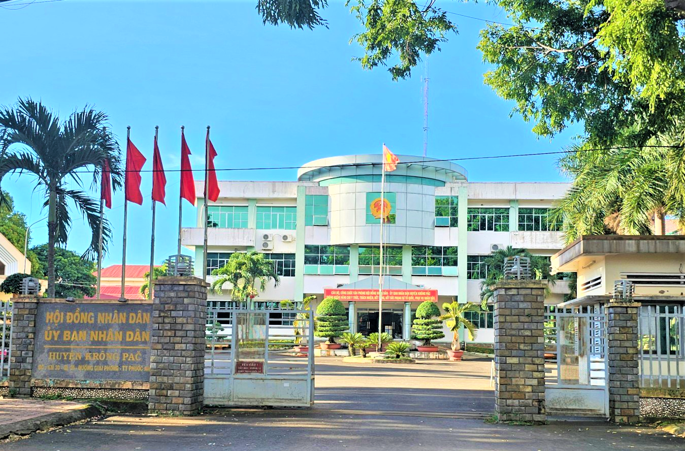 Trụ sở UBND huyện Krông Pắc Trụ sở UBND huyện Krông Pắc