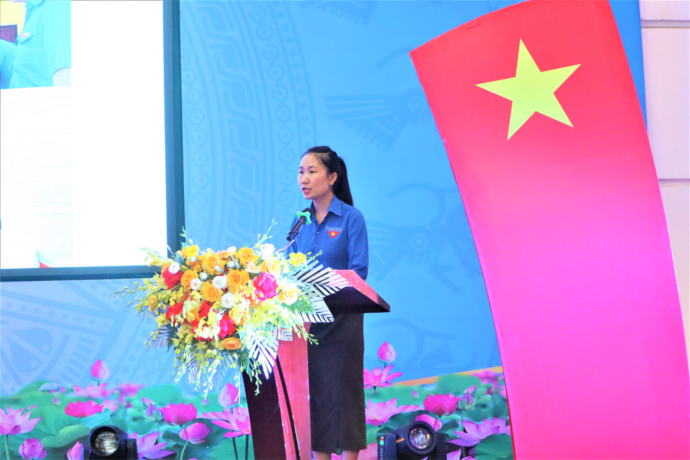 Chị Trần Thị Dịu chia sẻ hành trình khởi nghiệp của mình