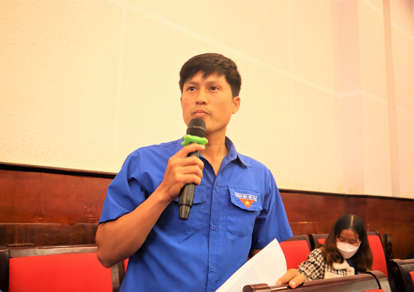 Thanh niên Đắk Nông đặt câu hỏi tại cuộc đối thoại