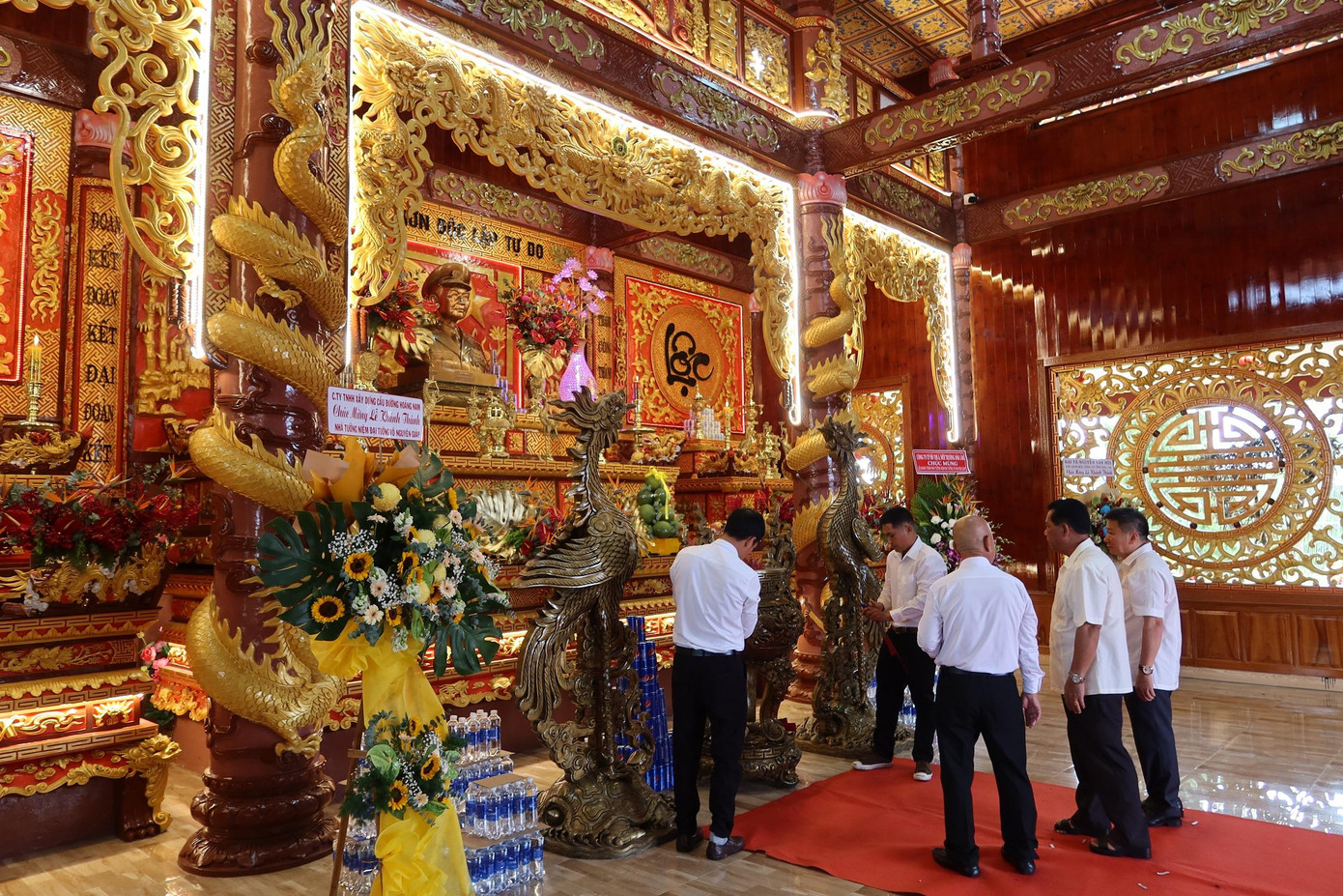 Nhà tưởng niệm Đại tướng Võ Nguyên Giáp được xây dựng trang nghiêm