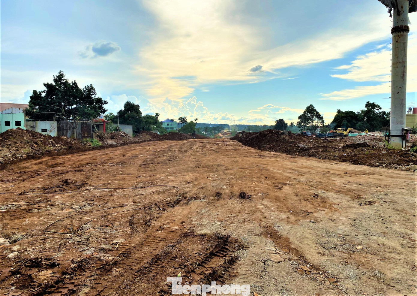 Điểm cuối của dự án đường Đông Tây TP. Buôn Ma Thuột Điểm cuối của dự án đường Đông Tây TP. Buôn Ma Thuột