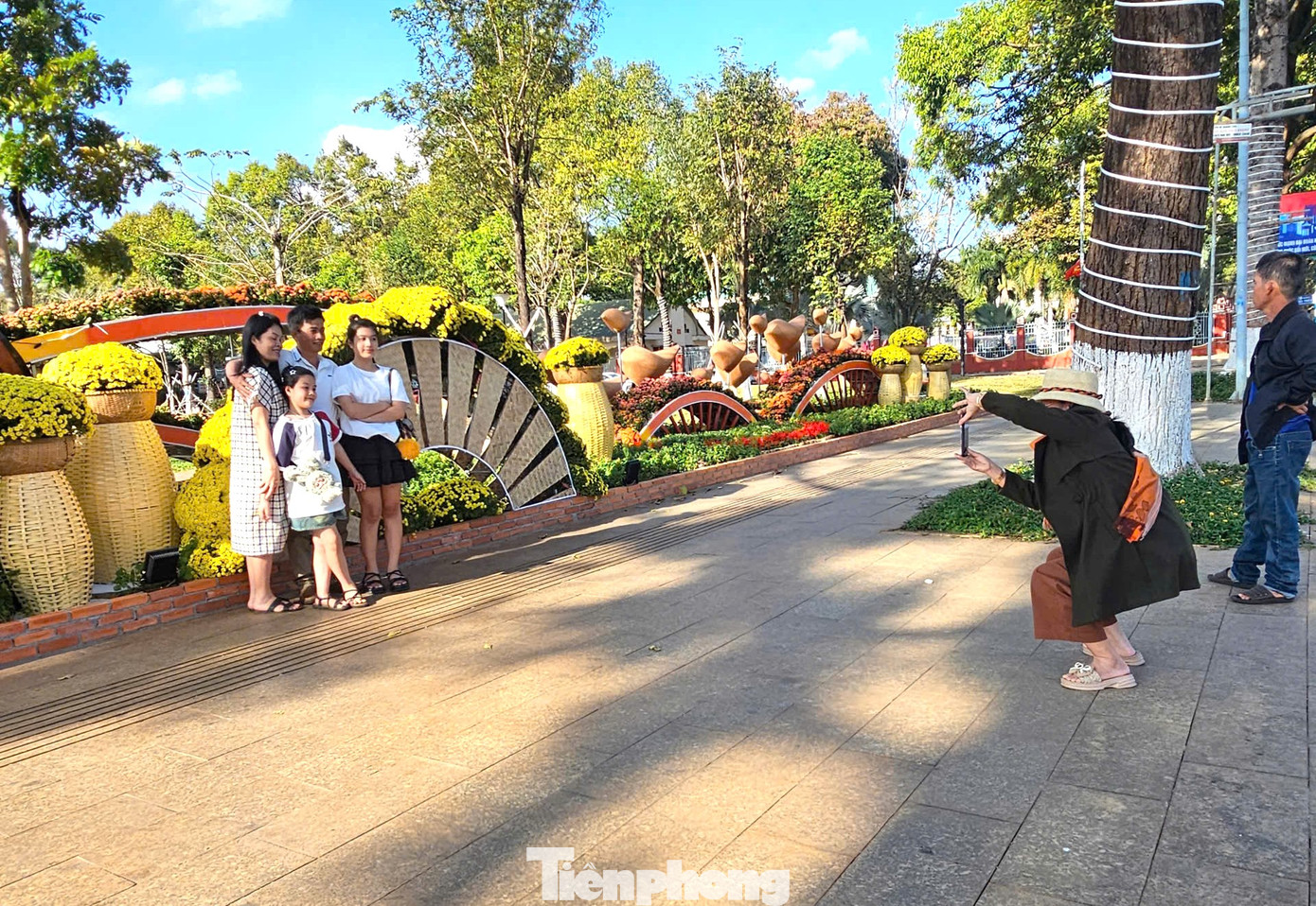 Các tiểu cảnh ngập tràn sắc hoa. Các tiểu cảnh ngập tràn sắc hoa.