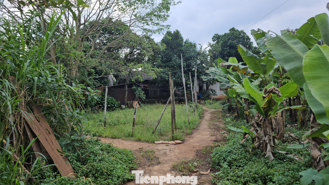 Đường vào nhà ông Sú A Lộc