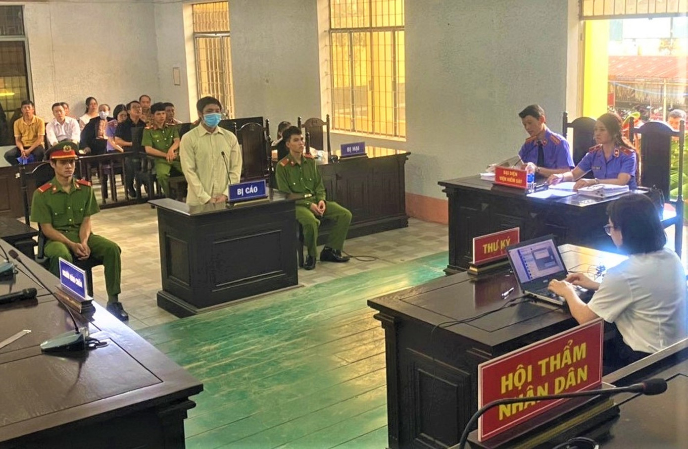 Bị cáo Tưởng Đăng Thế tại phiên xử trước đó Bị cáo Tưởng Đăng Thế tại phiên xử trước đó