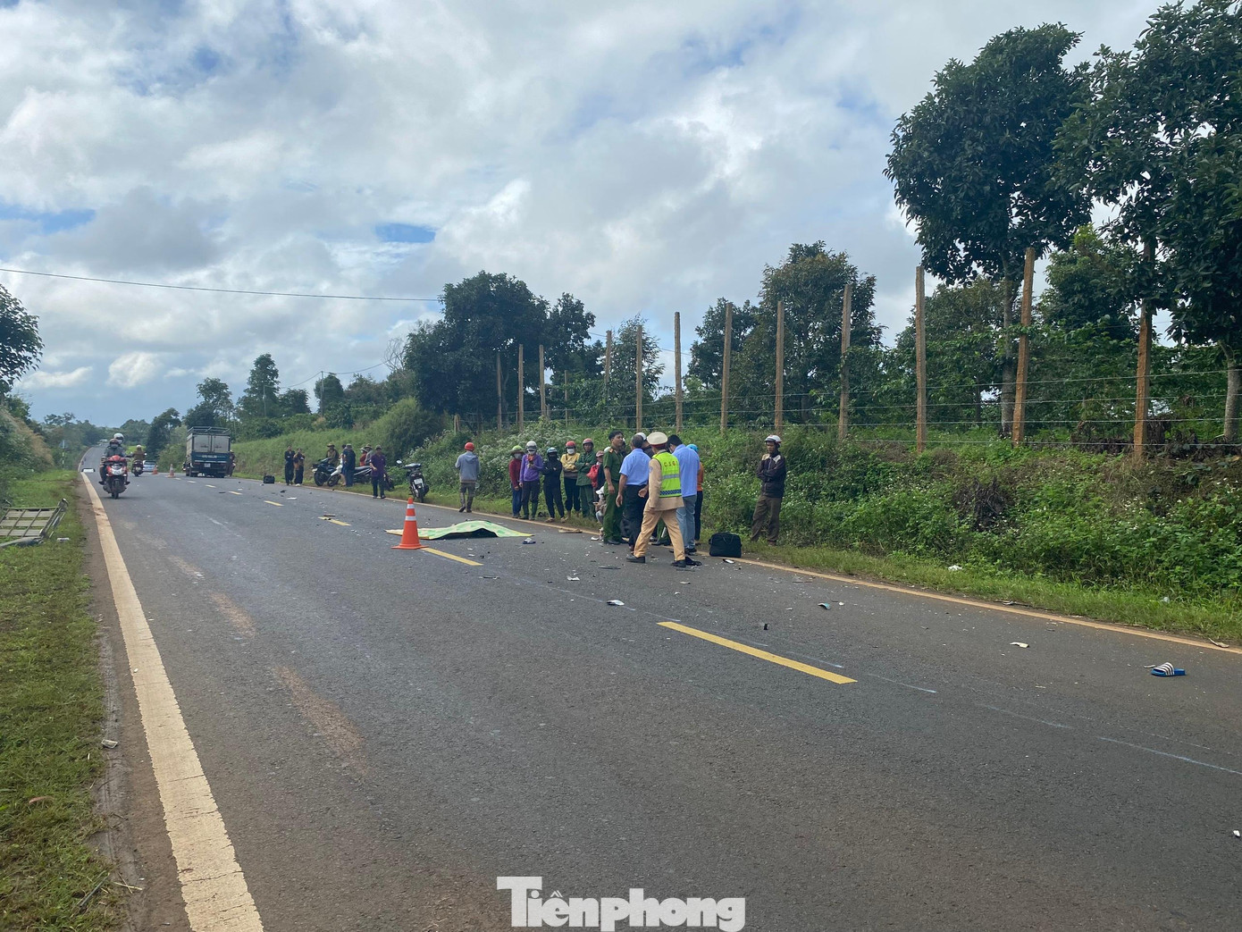 Hiện trường vụ tai nạn