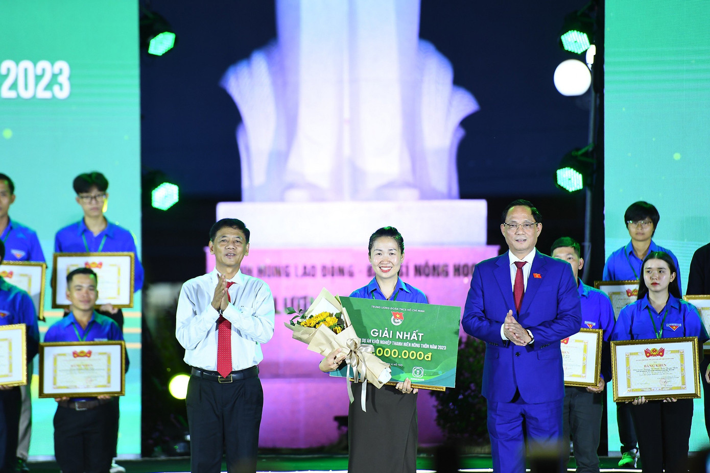 Dự án của chị Dịu đạt giải Nhất cuộc thi khởi nghiệp thanh niên nông thôn toàn quốc.