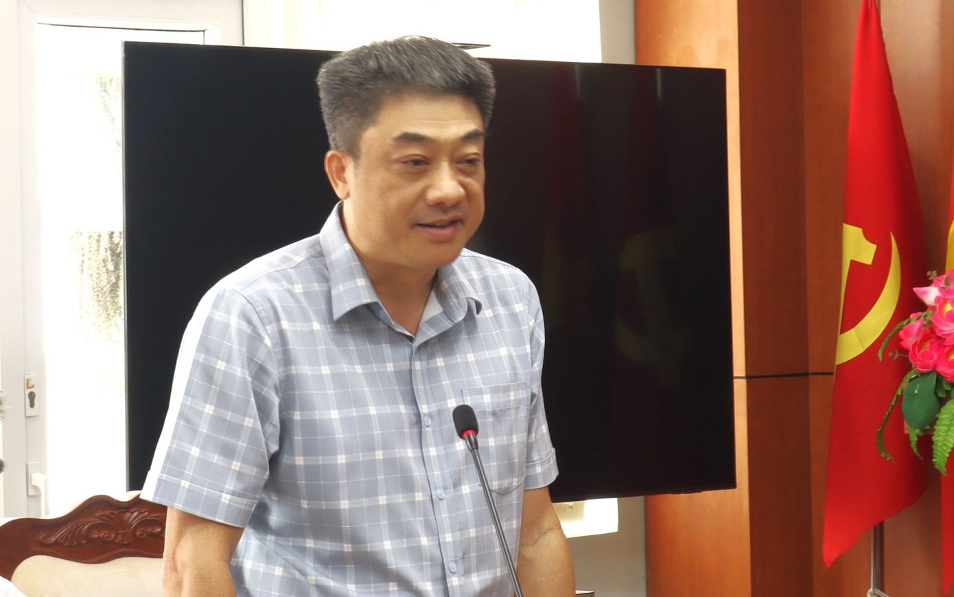 Ông Từ Thái Giang, Bí thư Đảng ủy phường Buôn Ma Thuột.