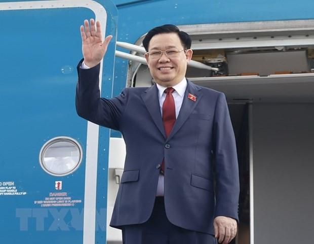 Chủ tịch Quốc hội Vương Đình Huệ thăm chính thức Cộng hòa Bulgaria từ ngày 23-26/9. (Ảnh: Doãn Tuấn/TTXVN)