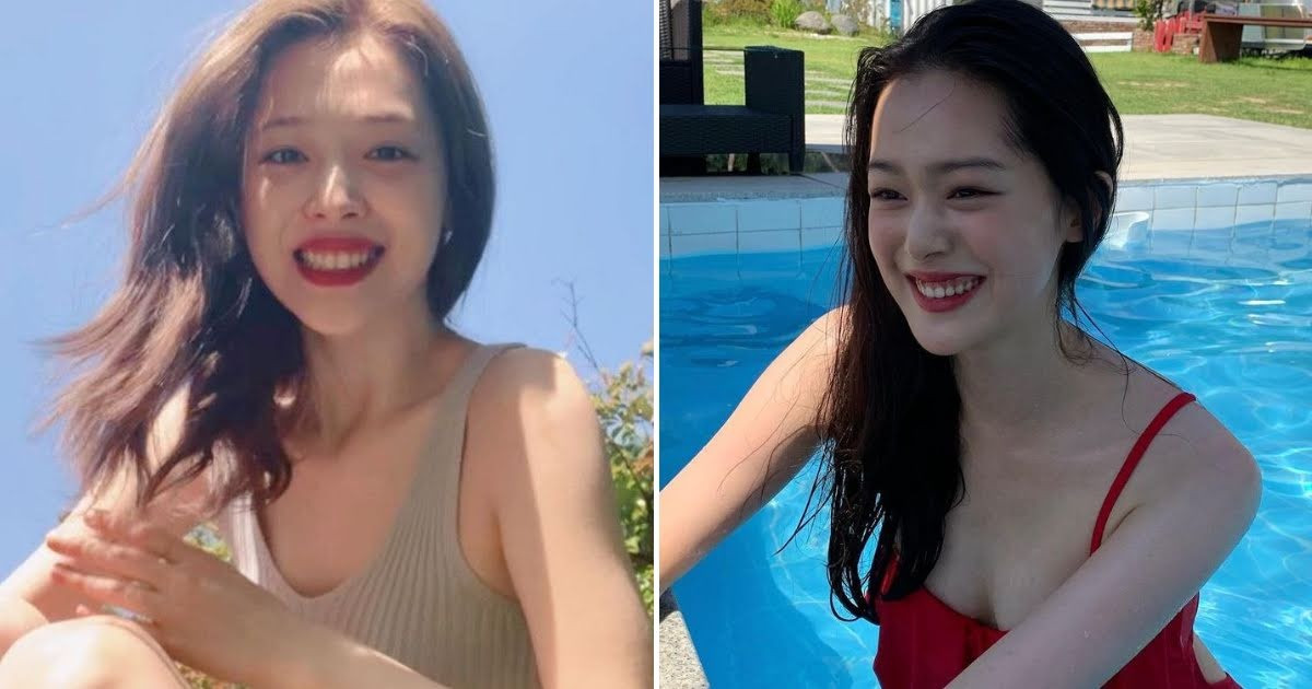 Khoảnh khắc như chị em sinh đôi với nữ idol quá cố Sulli của f(x).