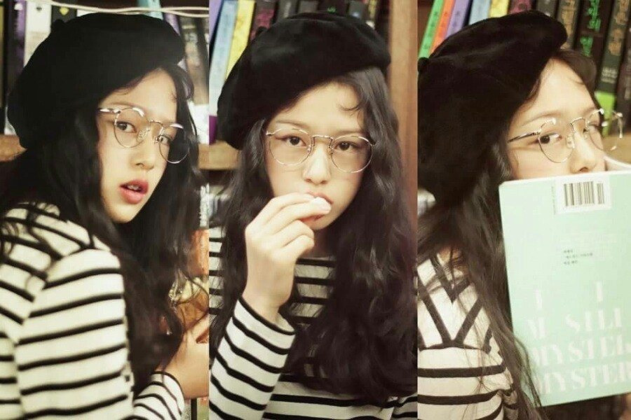 Thời điểm đó, Han Sung Min mới 15 tuổi. Cô được gọi là Jennie phiên bản nhí.