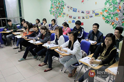 Zoom vào một lớp học của Trung tâm.. Zoom vào một lớp học của Trung tâm.