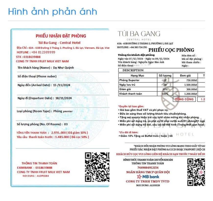 Hình ảnh đơn phản ánh của du khách được gửi về công an thành phố xử lý. Ảnh: Phòng VHTT TP Đà Lạt. Hình ảnh đơn phản ánh của du khách được gửi về công an thành phố xử lý. Ảnh: Phòng VHTT TP Đà Lạt.