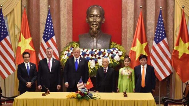 Tổng thống Mỹ Trump gửi lời chào và cám ơn nhân dân Việt Nam ảnh 2 Tổng thống Mỹ Trump gửi lời chào và cám ơn nhân dân Việt Nam ảnh 2