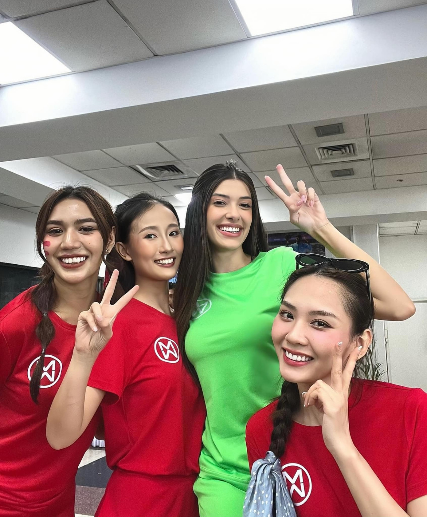 Mai Phương trong phần thi Người đẹp Thể thao.