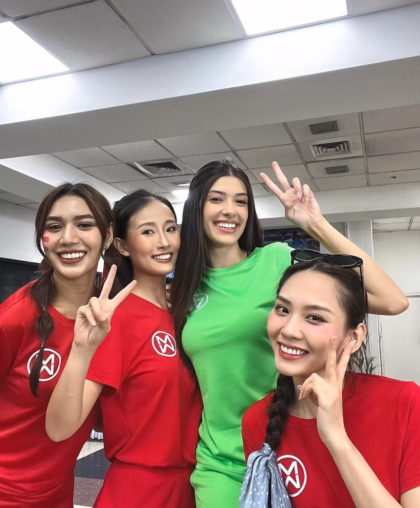 Mai Phương trong phần thi Người đẹp Thể thao.