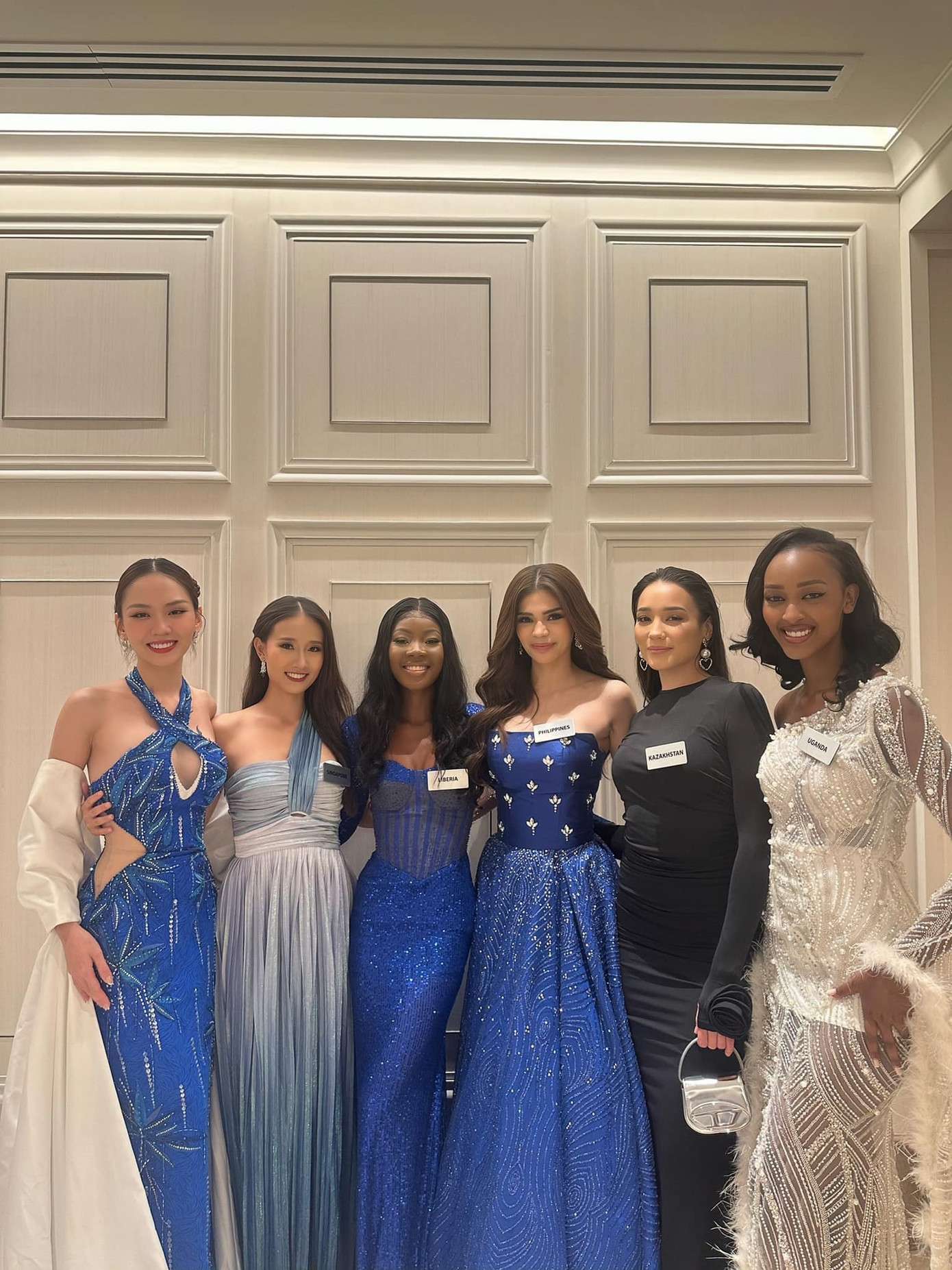 Mai Phương trong phần thi Top Model.