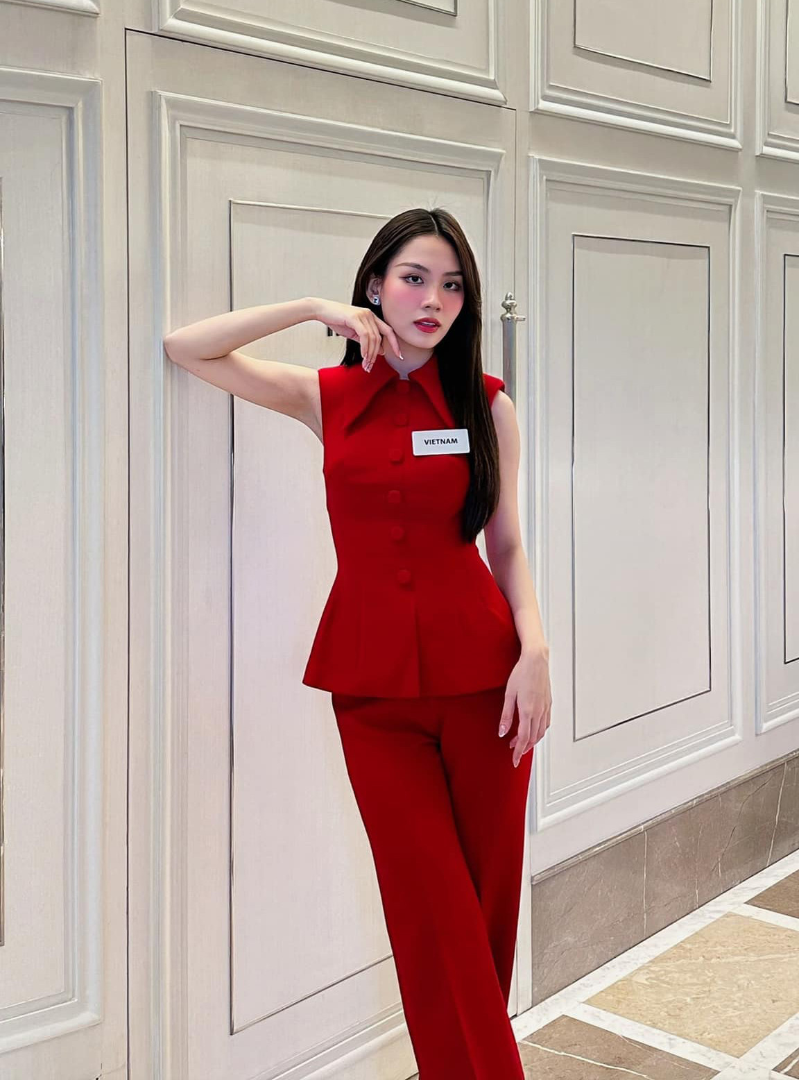 Mai Phương trong phần thi phỏng vấn kín.