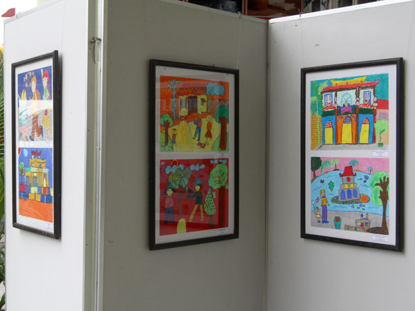 Một góc triển lãm