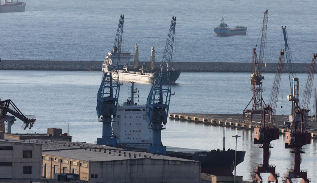 Căn cứ hải quân Tartous của Nga ở Syria. (Ảnh: Reuters) Căn cứ hải quân Tartous của Nga ở Syria. (Ảnh: Reuters)
