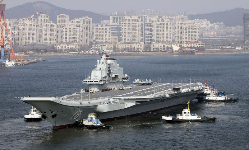 Tàu sân bay Trung Quốc Liêu Ninh. (Ảnh: VCG) Tàu sân bay Trung Quốc Liêu Ninh. (Ảnh: VCG)