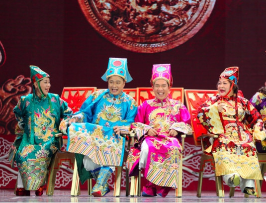 NSƯT Minh Vượng nói gì về hình ảnh khóc ở hậu trường Táo Quân? ảnh 1