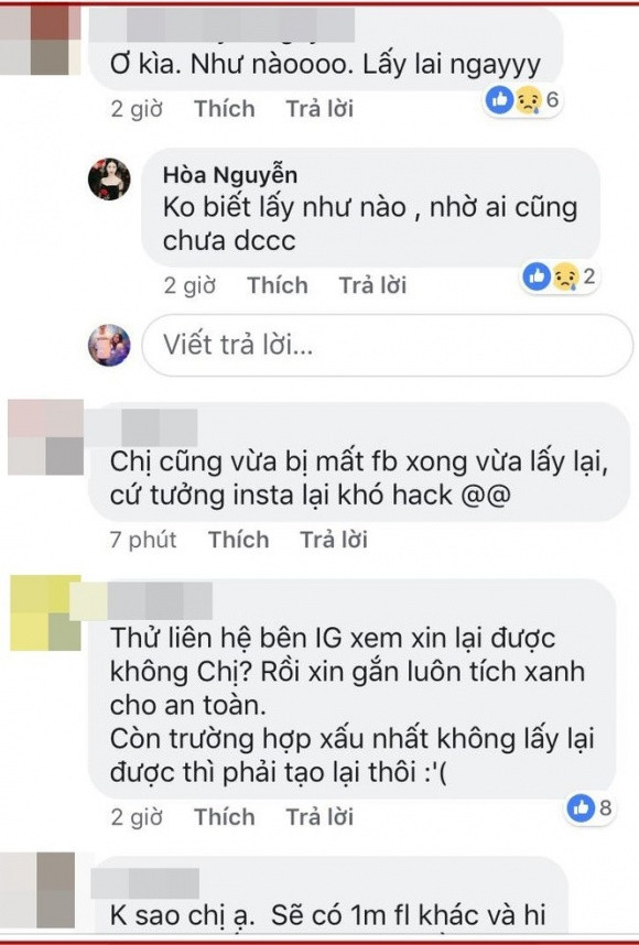 Hoà Minzy gặp xui khi mất tài khoản instagram hơn 1 triệu lượt follow ảnh 3