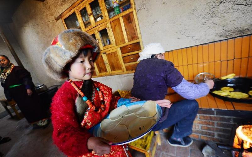 Bánh bột là món bánh truyền thống của người dân khu vực Tây Tạng, Trung Quốc và được làm rất nhiều