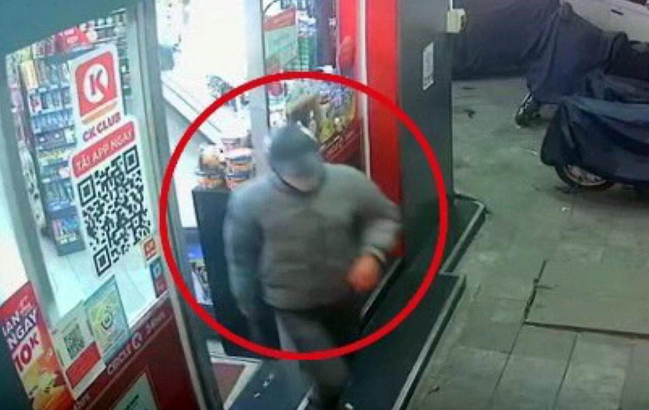 Hình ảnh camera ghi lại đối tượng. Hình ảnh camera ghi lại đối tượng.