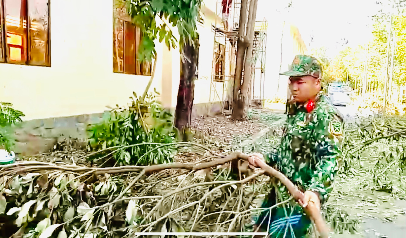 Cận cảnh Bệnh viện dã chiến thứ 2 ở TPHCM chuẩn bị hoạt động ảnh 7