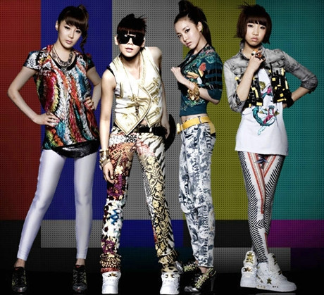 Nhóm nhạc nổi tiếng xứ Hàn 2NE1. Nhóm nhạc nổi tiếng xứ Hàn 2NE1