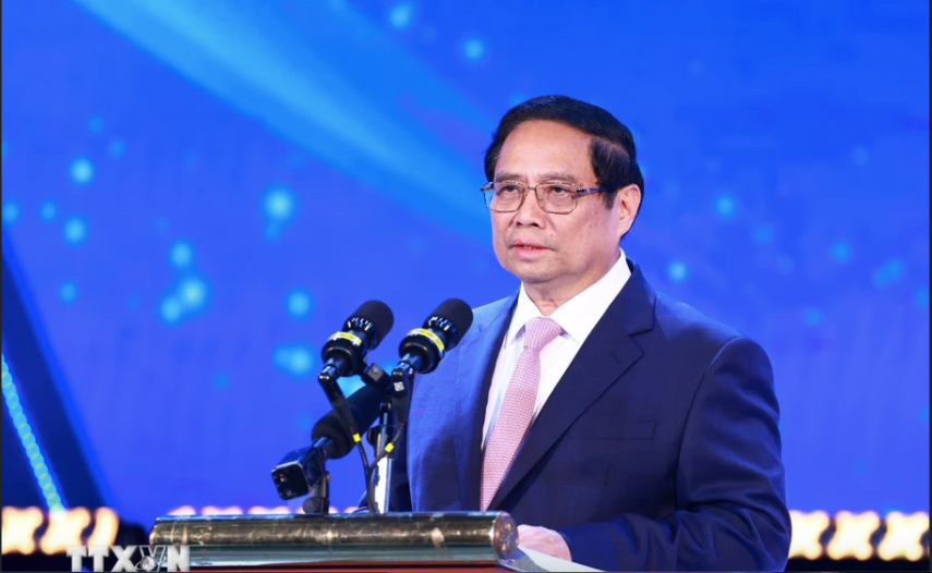 Thủ tướng Phạm Minh Chính phát biểu tại hội nghị. Ảnh: TTXVN. Thủ tướng Phạm Minh Chính phát biểu tại hội nghị. Ảnh: TTXVN.