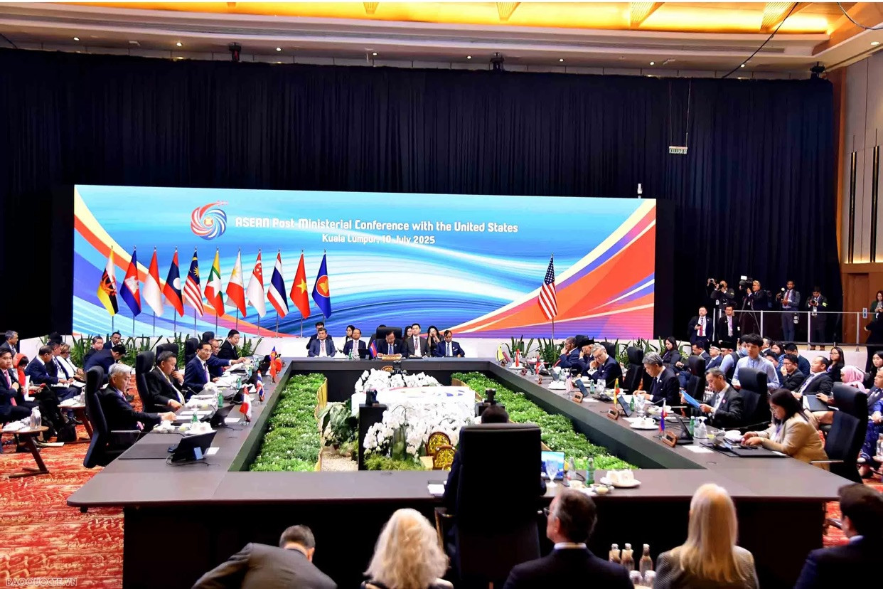Hội nghị Bộ trưởng ASEAN – Mỹ. Ảnh: Baoquocte Hội nghị Bộ trưởng ASEAN – Mỹ. Ảnh: Baoquocte