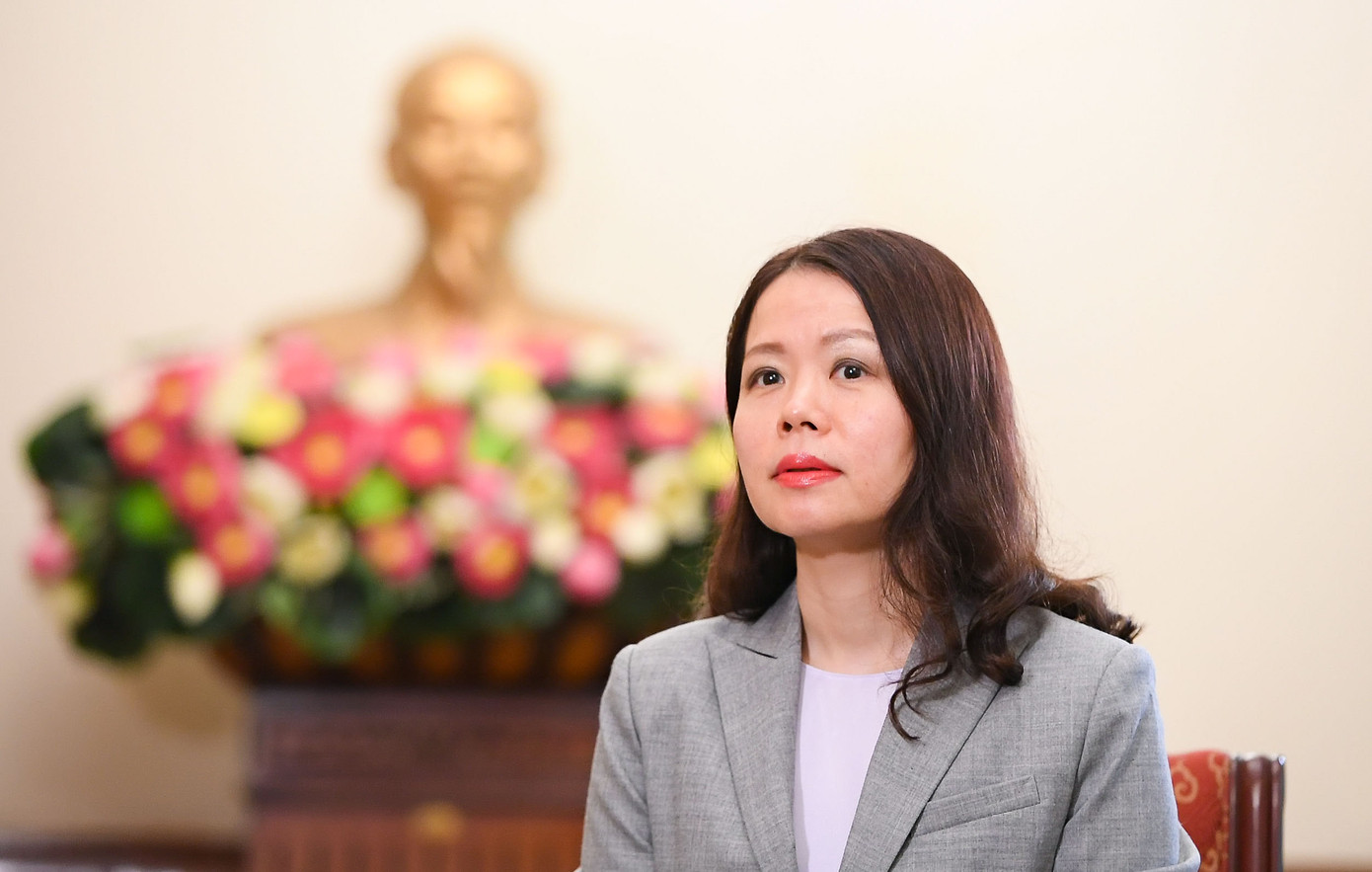 Thứ trưởng Ngoại giao Nguyễn Minh Hằng. Ảnh: Mofa Thứ trưởng Ngoại giao Nguyễn Minh Hằng. Ảnh: Mofa