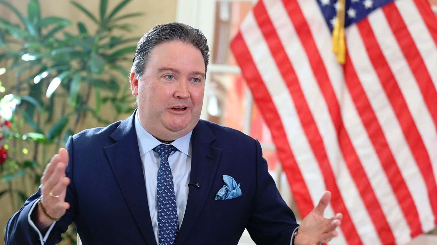 Đại sứ Mỹ tại Việt Nam Marc Knapper. Ảnh: Đức Thành