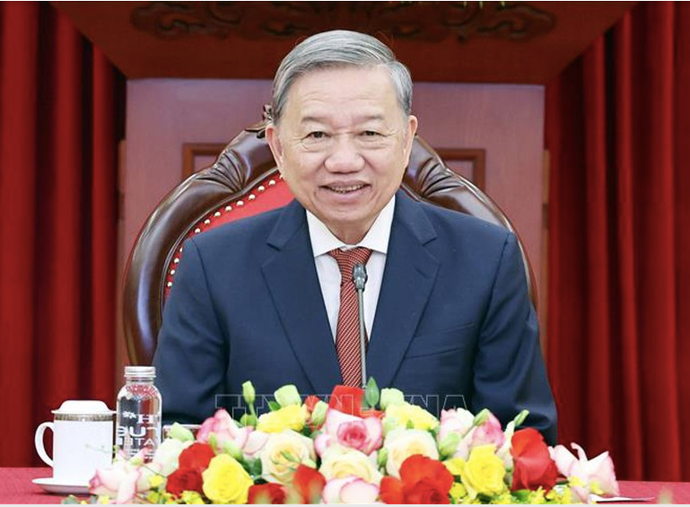 Tổng Bí thư Tô Lâm. Ảnh: TTXVN Tổng Bí thư Tô Lâm. Ảnh: TTXVN