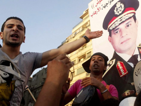 Người dân Ai Cập ủng hộ Tướng Sisi