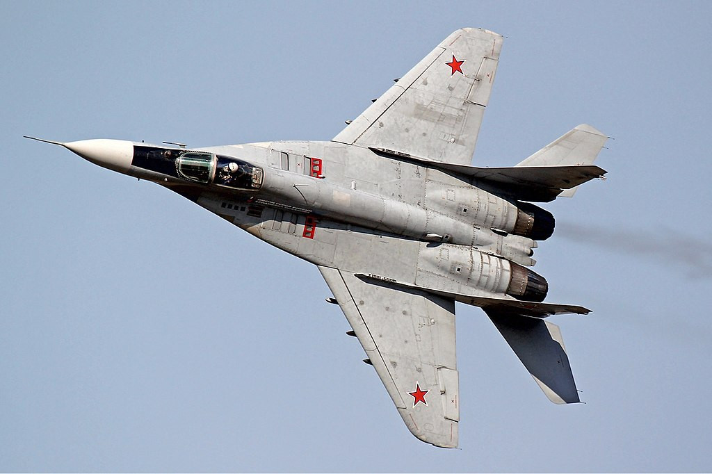 Một chiếc MiG-29S của Không quân Nga. Ảnh: Wikipedia. Một chiếc MiG-29S của Không quân Nga. Ảnh: Wikipedia.