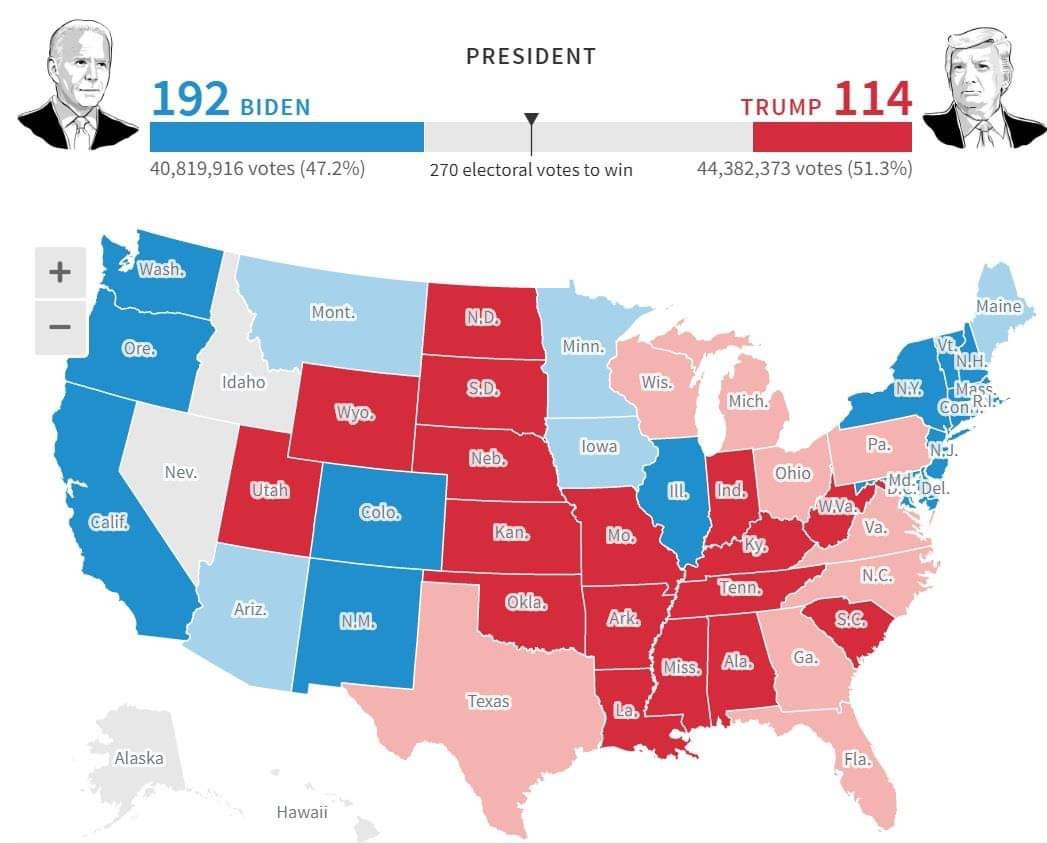 Đương kim Tổng thống Trump tuyên bố thắng lớn ảnh 20