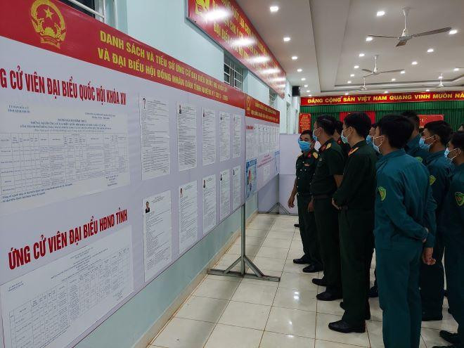 Điểm bỏ phiếu tại huyện Bù Đốp